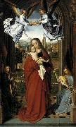 Virgin and Child with Four Angels Gerard David